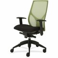 9To5 Seating Task Chair, Knee Tilt, Adj T-Arm, 25inx26inx39-1/2in-46-1/2in, GN/ON NTF1460K2A8M401